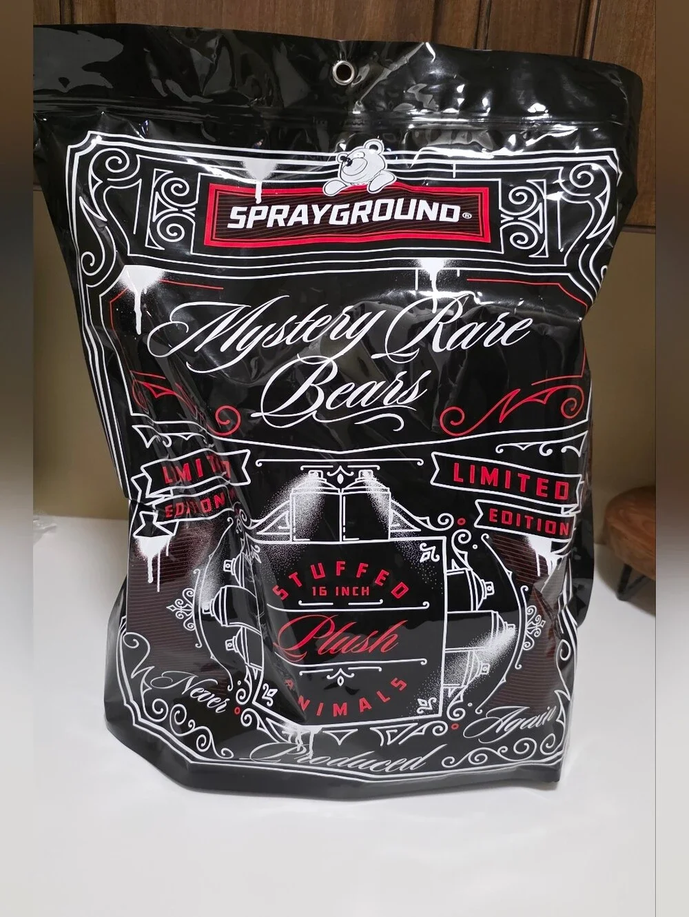 Sprayground Mystery Rare Bear (Sticker Back Bear)
